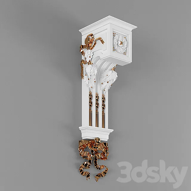 decorative plaster 3DS Max Model