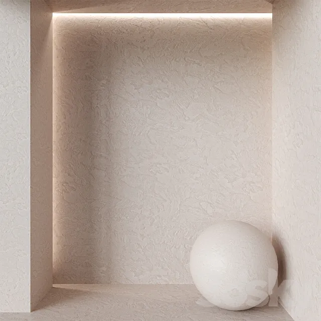 Decorative Plaster # 58 3ds Max