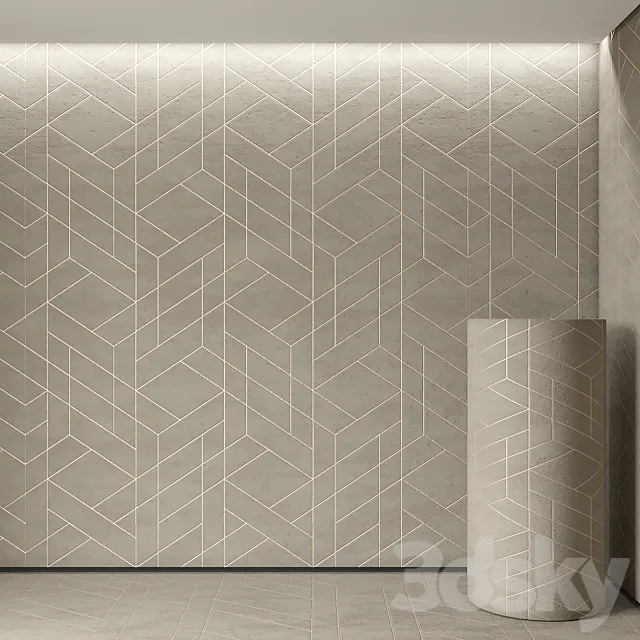 decorative plaster 6 3ds Max