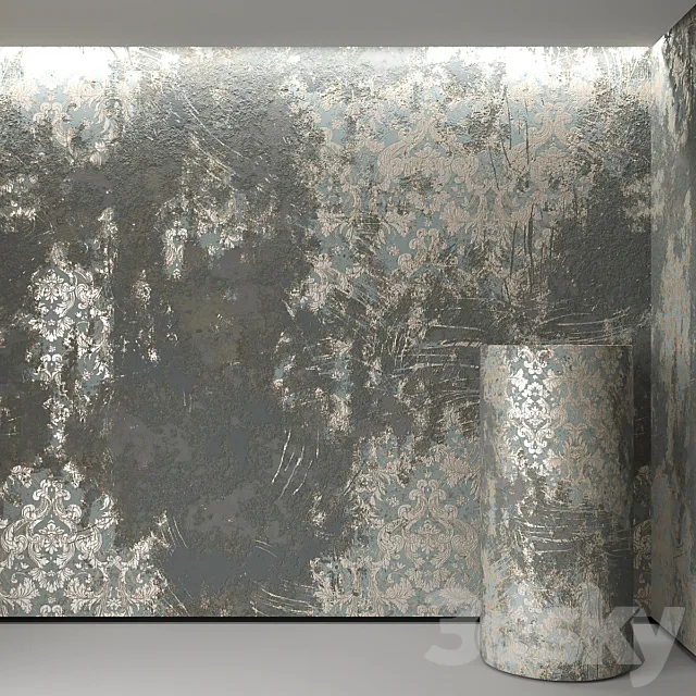 decorative plaster 9 3ds Max