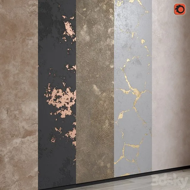 Decorative plaster collection 1 3dsMax Model