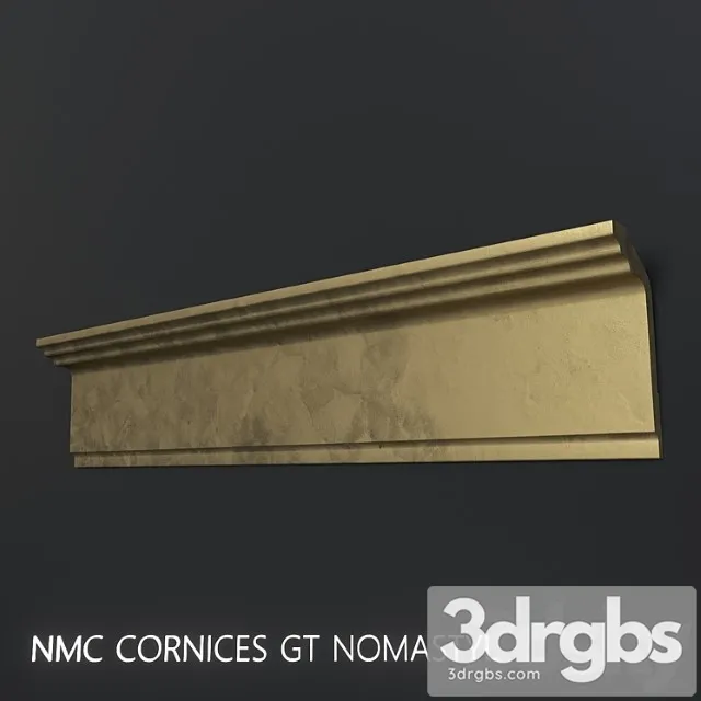 Decorative plaster Nmc cornice gt nomastyl 3dsmax Download