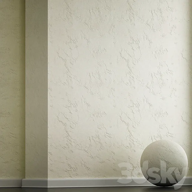 Decorative plaster No. 10 3ds Max