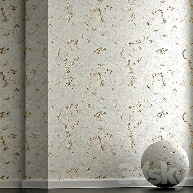 Decorative plaster No. 6 3DS Max Model