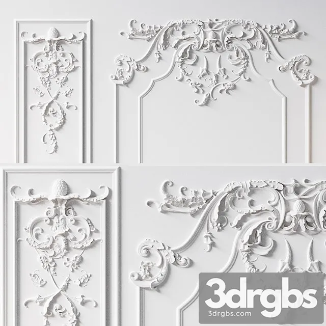 Decorative plaster Plasters 3dsmax Download