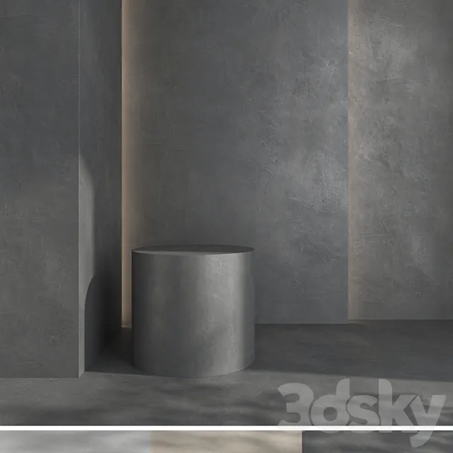 Decorative plaster v12 3ds Max