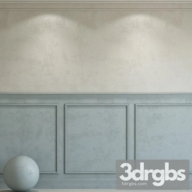Decorative Plaster With Molding 100 3dsmax Download