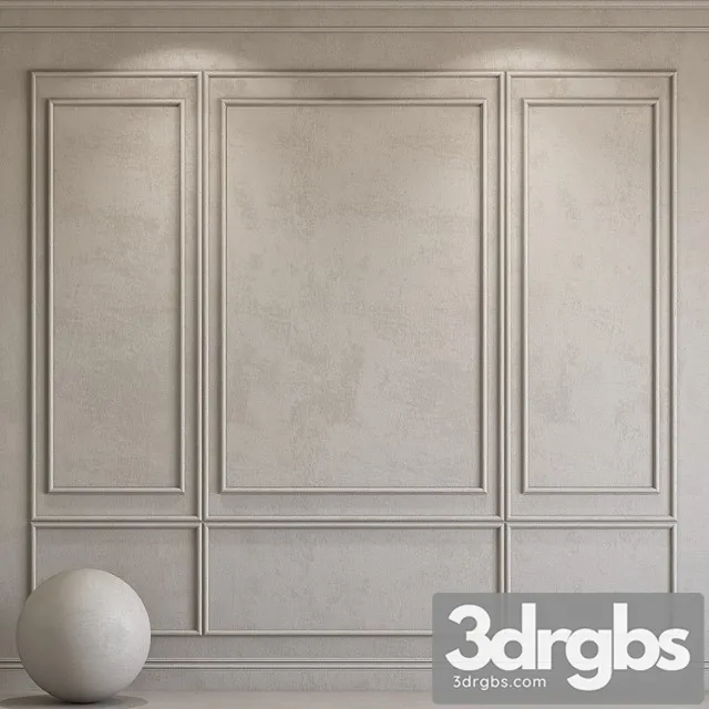 Decorative plaster with molding 134