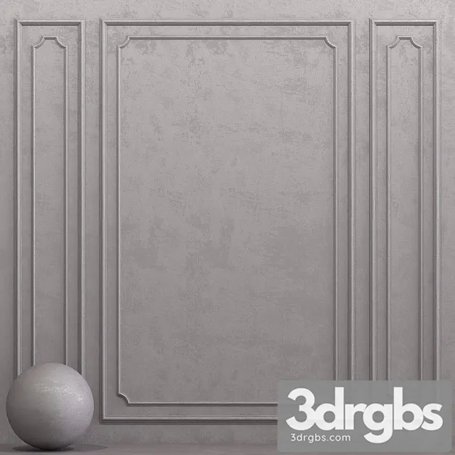 Decorative plaster with molding 15