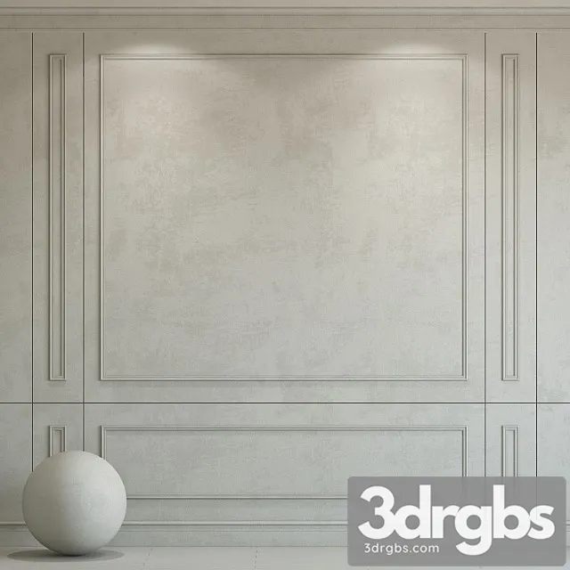 Decorative plaster with molding 221