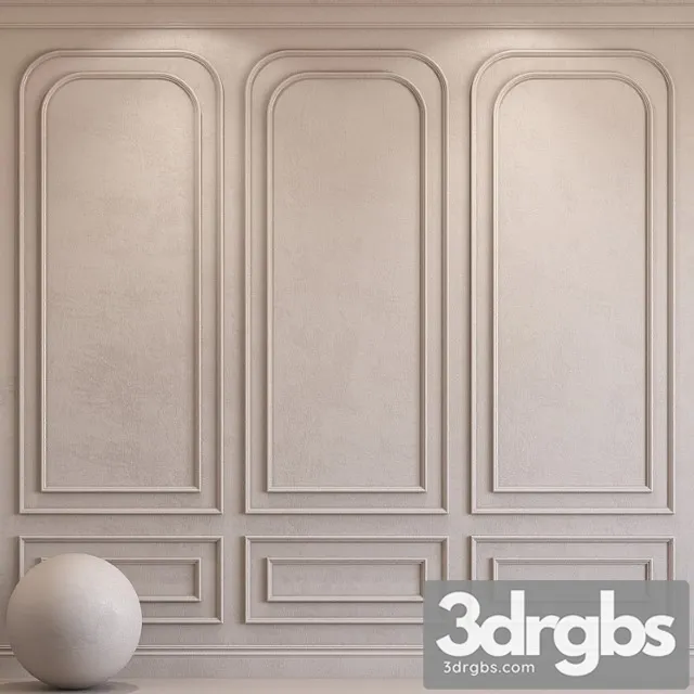 Decorative plaster with molding 33