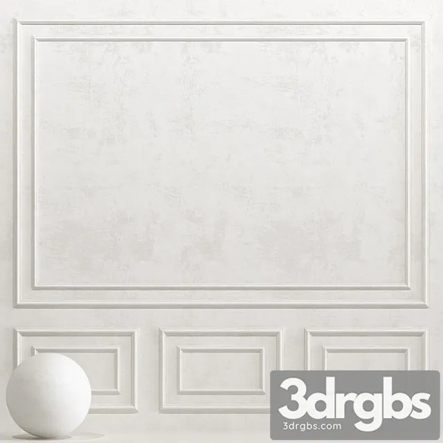 Decorative plaster with molding 4