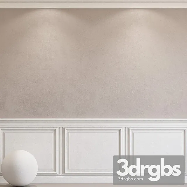 Decorative Plaster With Molding 58 3dsmax Download