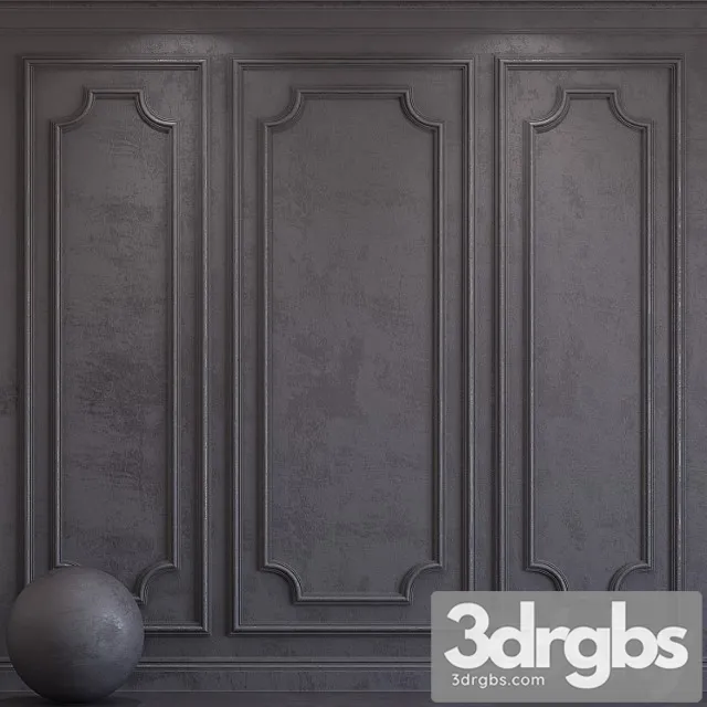 Decorative plaster with molding 65 3dsmax Download