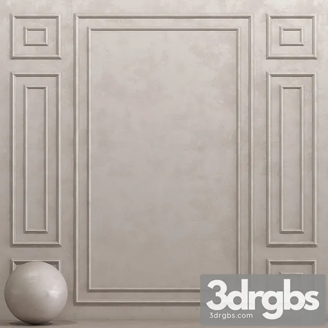 Decorative plaster with molding 8