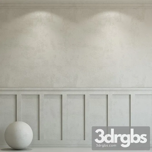 Decorative Plaster With Molding 99 3dsmax Download
