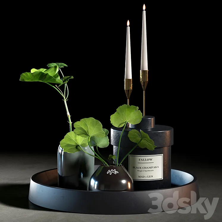 Decorative set 006 3DS Max