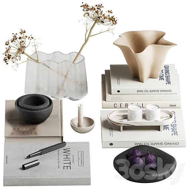 decorative set 025 3ds Max