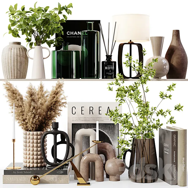 Decorative Set 04 3ds Max