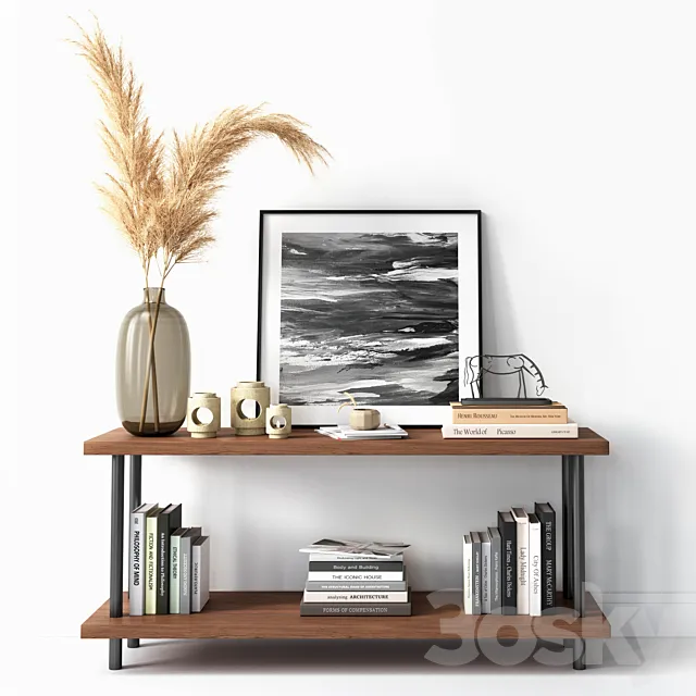 Decorative set 04 3DS Max Model