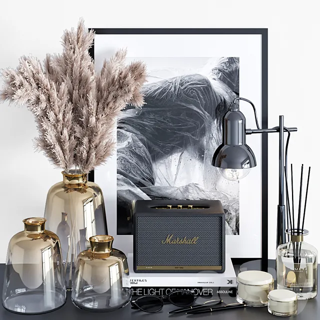 decorative set 04 3DSMax File