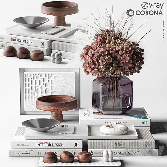 Decorative set-049 3DS Max Model