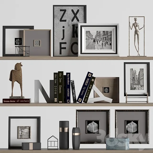 Decorative set 06 3ds Max