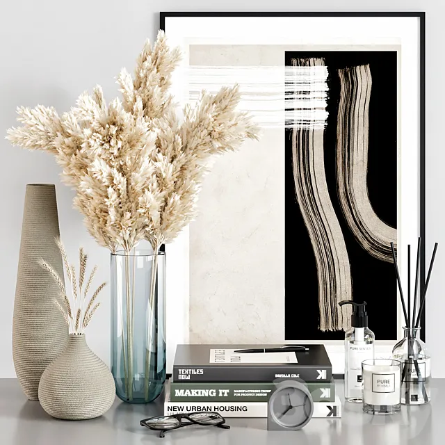 Decorative set 06 3DSMax File