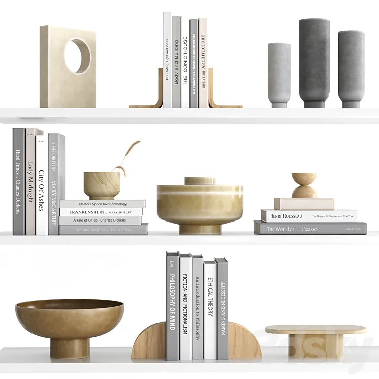 Decorative set 07 3DS Max