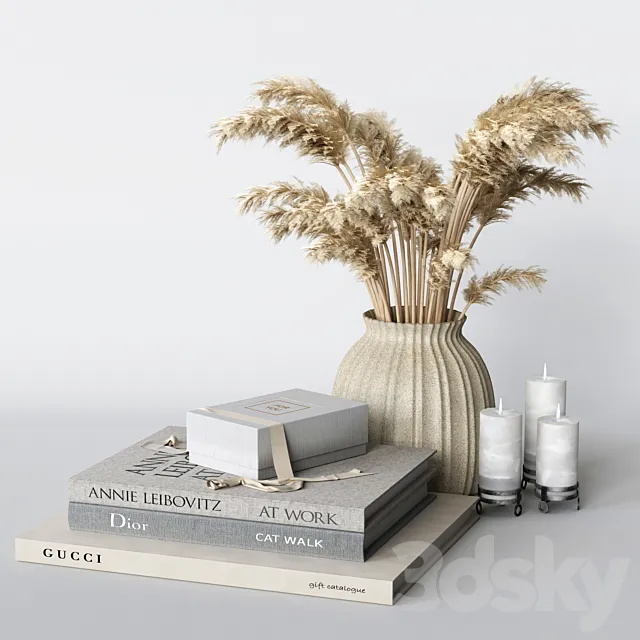 Decorative Set – 07 3DS Max Model