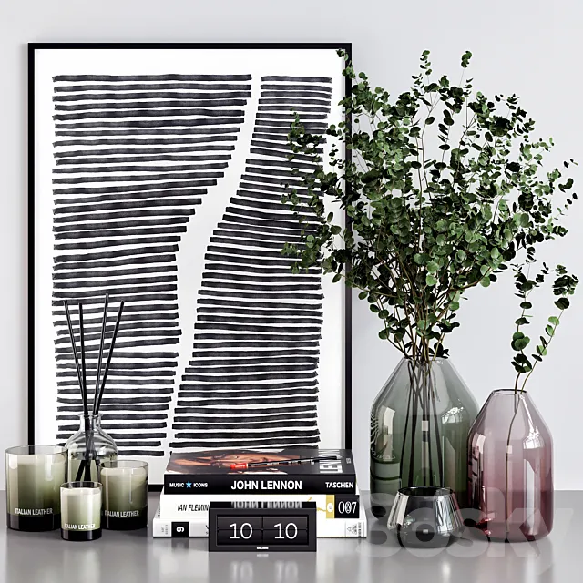 Decorative set 08 3DS Max Model