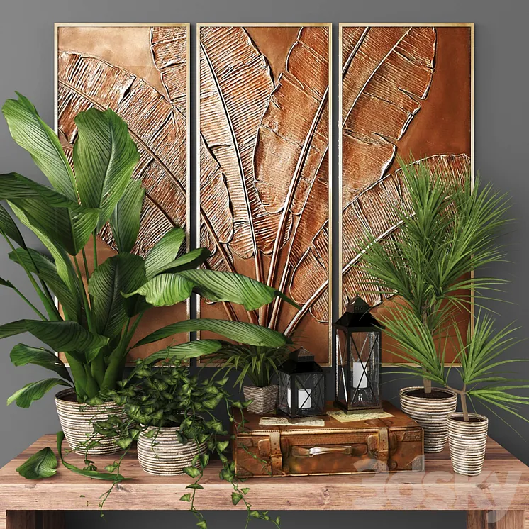 Decorative set 10 3DS Max