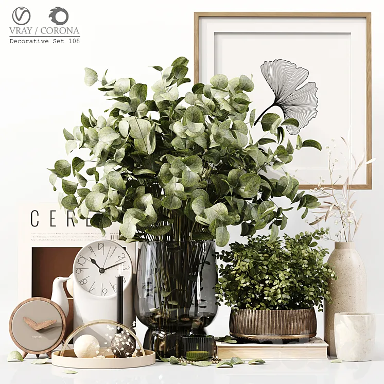 Decorative Set 108 3DS Max