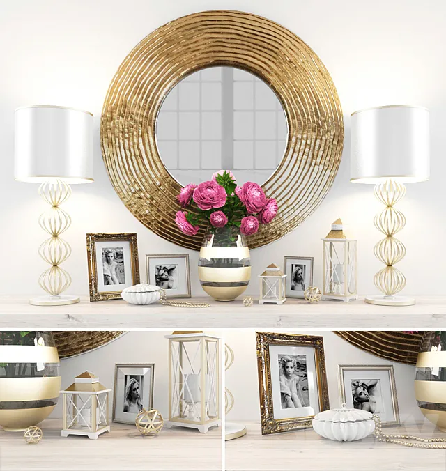 Decorative set 11 3ds Max