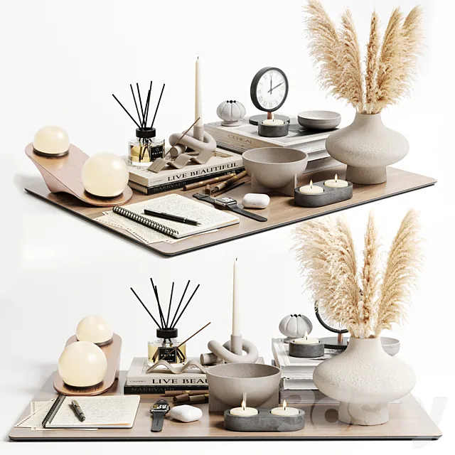 decorative set 11 3DS Max Model