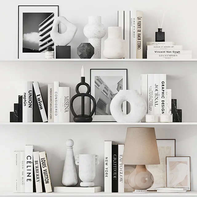 Decorative set 12 3DS Max Model