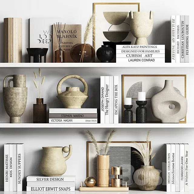 Decorative Set 12 3DS Max Model