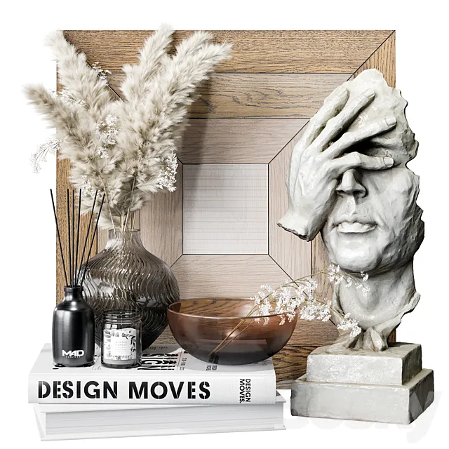 Decorative set 15 3DSMax File