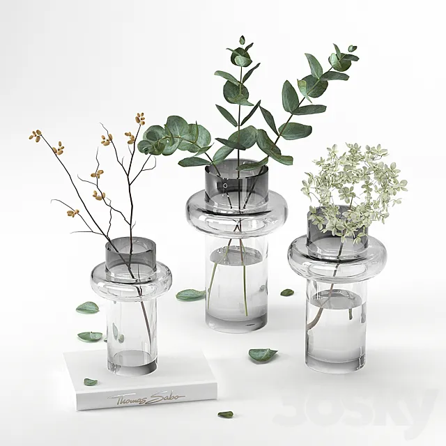 Decorative set 16 3ds Max