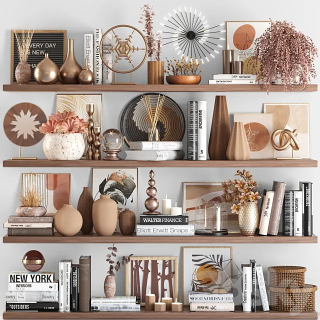 Decorative set 16 3DS Max Model