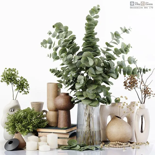 Decorative Set 170 3dsMax Model