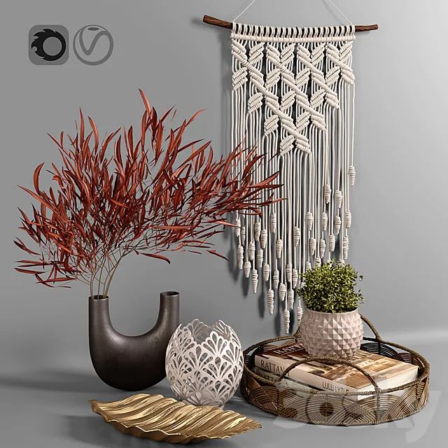 Decorative Set 2 3ds Max