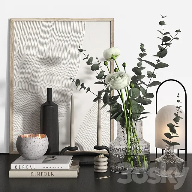 Decorative Set 26 3DSMax File