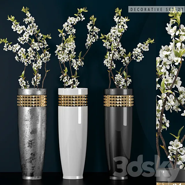 DECORATIVE SET 27 3DSMax File