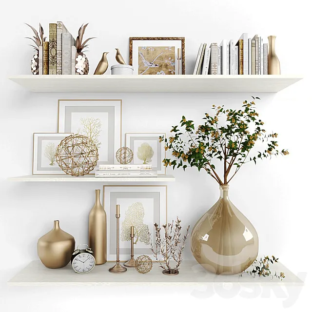 Decorative set 29 3ds Max