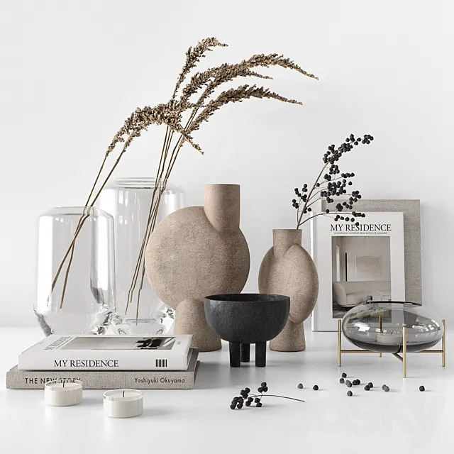 Decorative Set 33 3DS Max Model