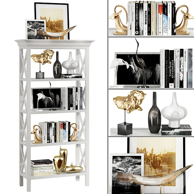 Decorative set 36 3DS Max Model
