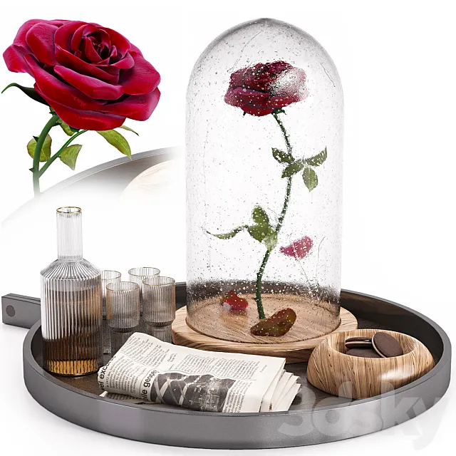 Decorative set 37 3ds Max