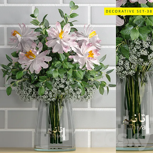 decorative set 38 3ds Max