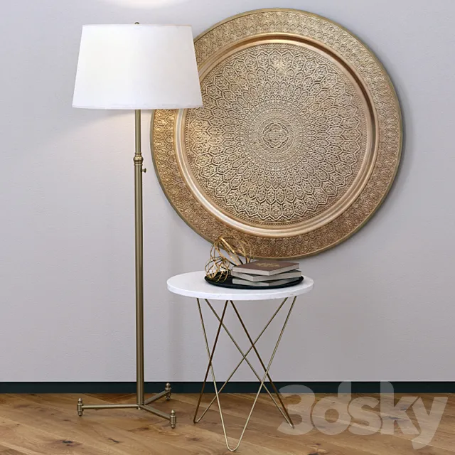 Decorative set 3ds Max